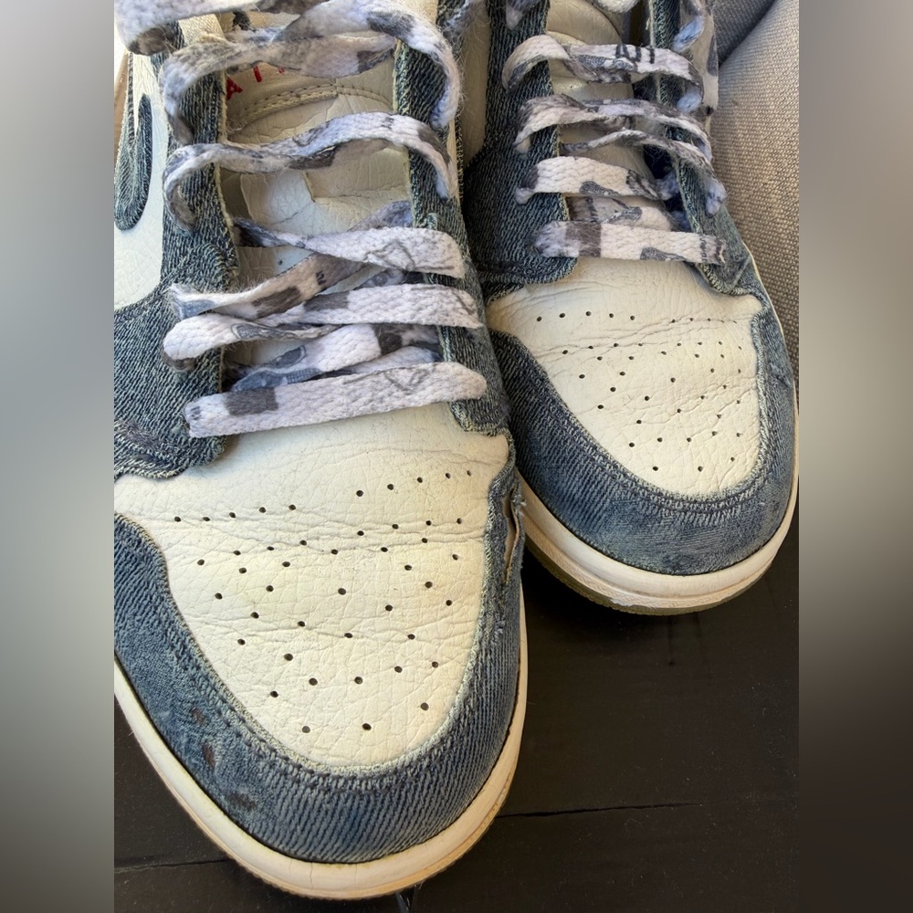 NIKE Air Jordan 1 Retro Low Denim sneakers - Picture 5 of 13